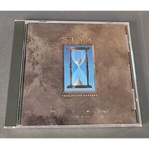 Vintage STYX CD (Compact Disc) - "Edge of the Century"  (A&M Records, 1990)